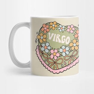 Virgo Heart Cake Mug